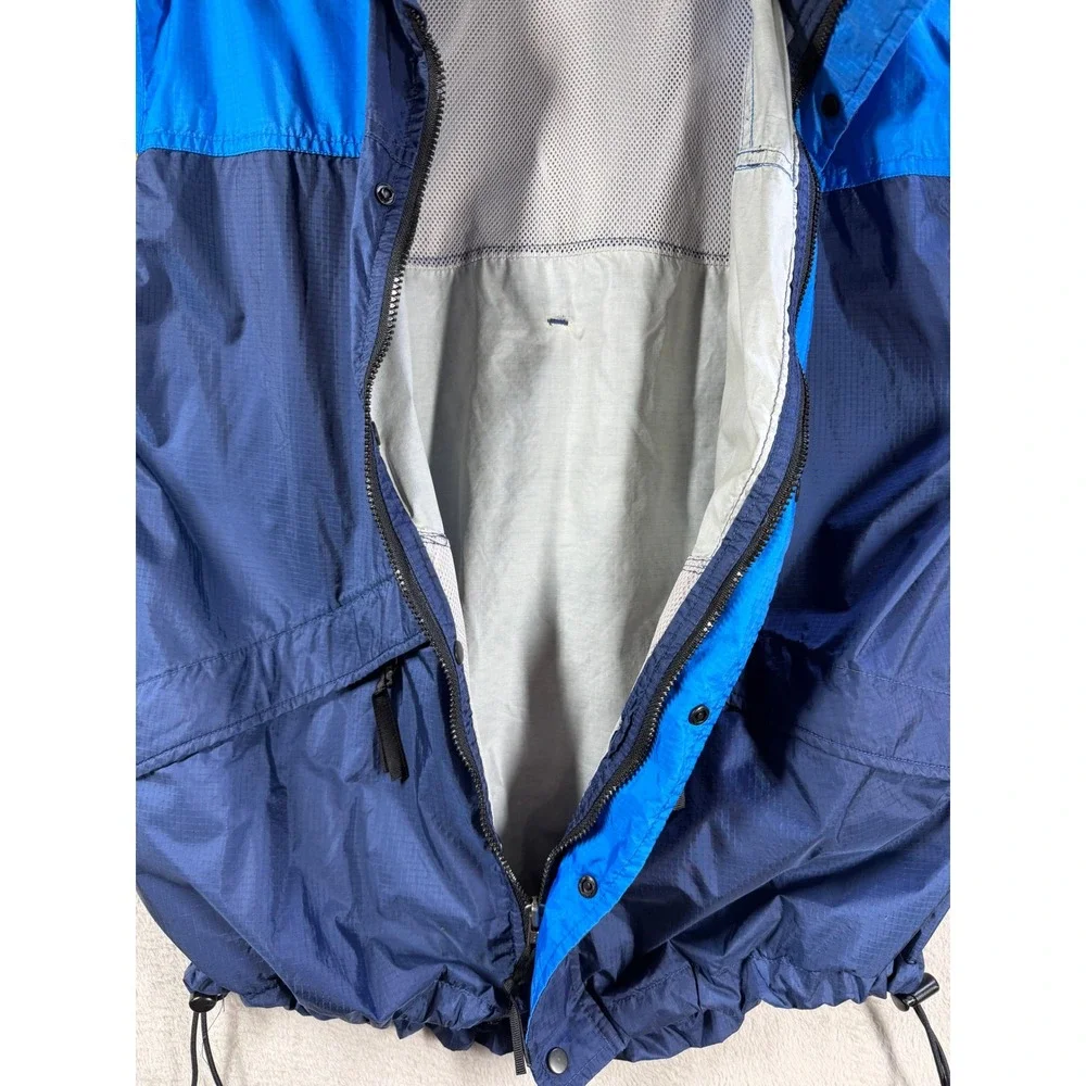 The North Face Windbreaker Men's M Blue Yellow 90s Activent Vented Packable
